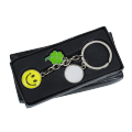 R73224 - Luck metal keyring, silver 