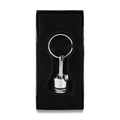 R73225 - Piston metal keyring, silver 