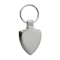 R73231 - Emblem metal keyring, silver 