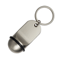 R73312 - Old School metal keyring, silver
