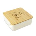 R73534.10 - Vanity box with a bamboo lid and a large mirror, brown 