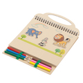 R73783 - Lovely Animals drawing set, beige 