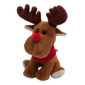 R73946.10 - Happy Reindeer cuddly toy, brown 