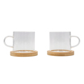 R85311.00 - Liberika set of two glass cups, colorless 