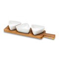 R85316.06 - Nardo tray with bowls , white 