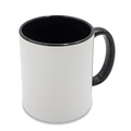 R85319.02 - 330 ml Gaeta mug with sublimation coating, black 