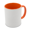 R85319.15 - 330 ml Gaeta mug with sublimation coating, orange 