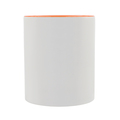 R85319.15 - 330 ml Gaeta mug with sublimation coating, orange 