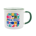 R85320.51 - 400 ml Ars mug with sublimation coating, dark green 