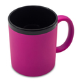 R85324.34 - 350 ml Velluto ceramic mug, magenta 