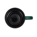R85324.51 - 350 ml Velluto ceramic mug, dark green 