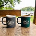 R85326.05 - 350 ml Velutti ceramic mug, green